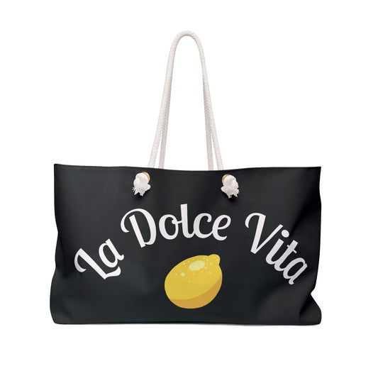 Stylish Weekender Bag - Dolce Vita Inspired Tote, Travel Bag, Beach Bag