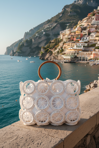 La Limonaia Crochet Tote