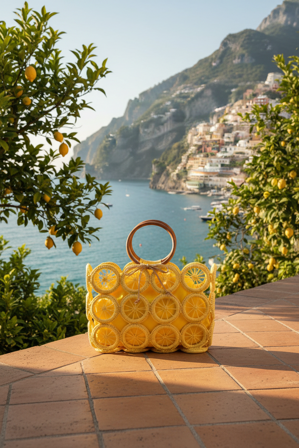La Limonaia Crochet Tote