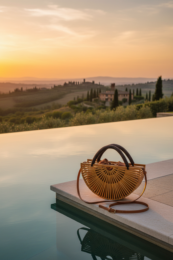 The Handmade Ravello Bamboo Clutch